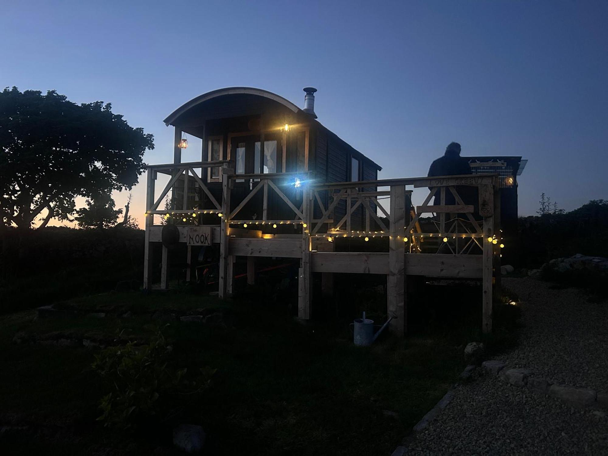 The Creevy Cabin Ballure Eksteriør bilde
